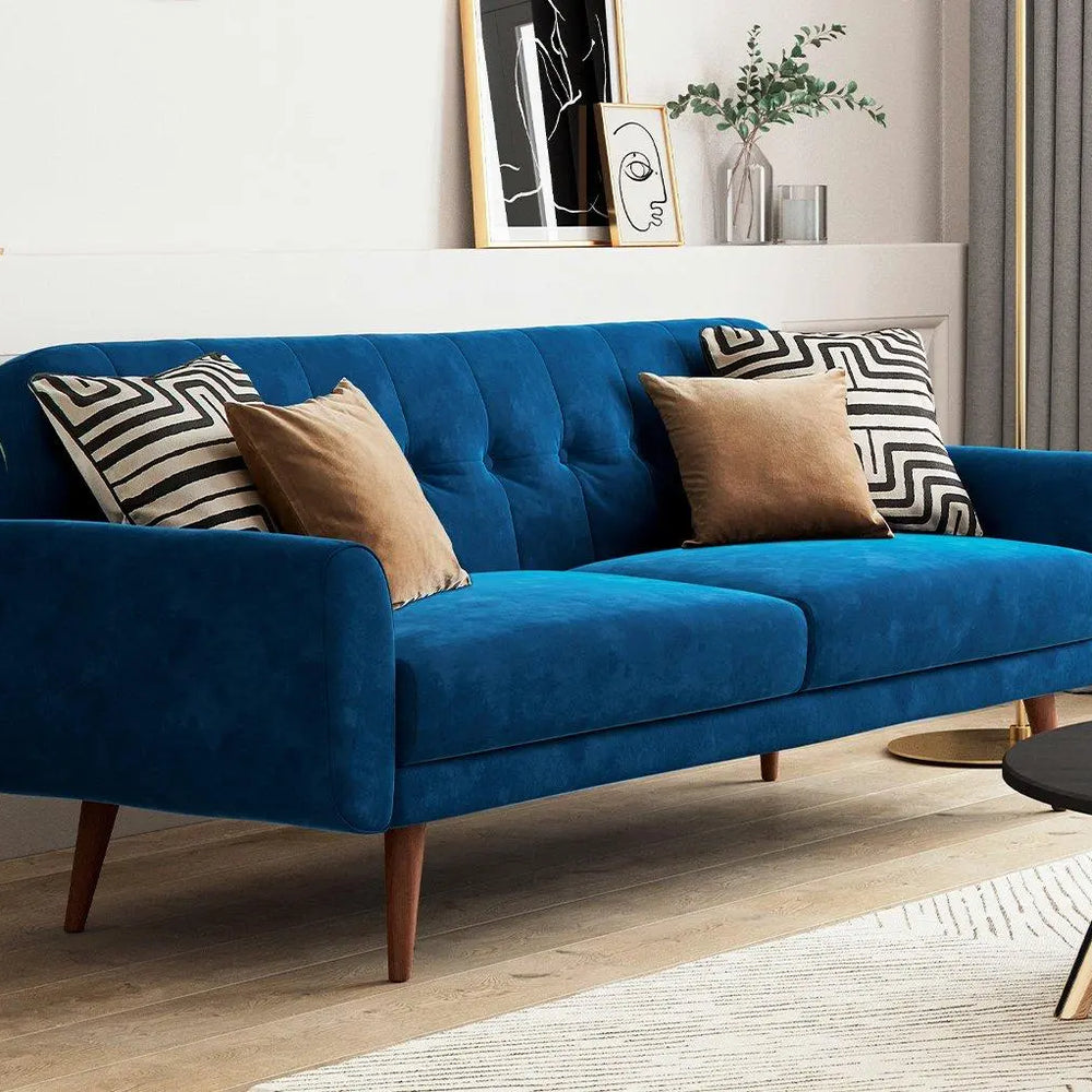 Gallway 3 Seater Sofa Bed - Blue Dreams