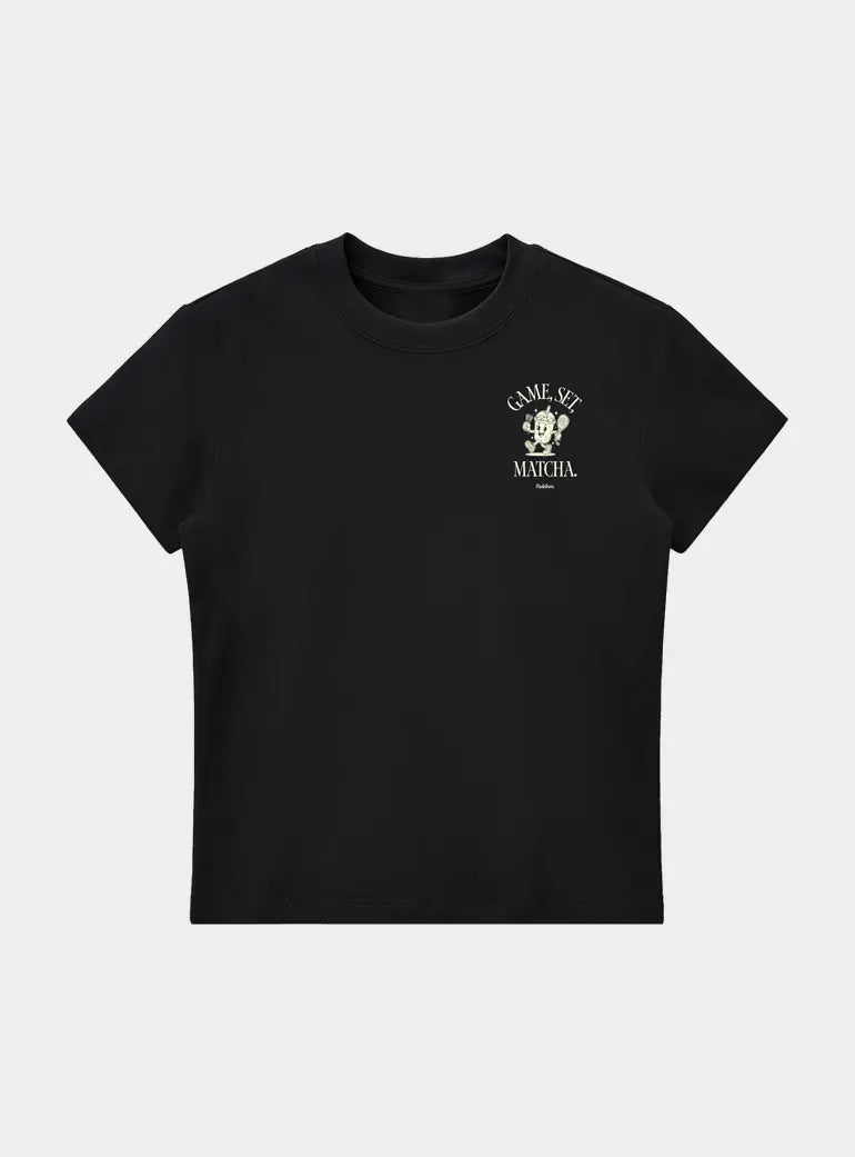 Game, Set, Matcha Crewneck T-Shirt Padelism