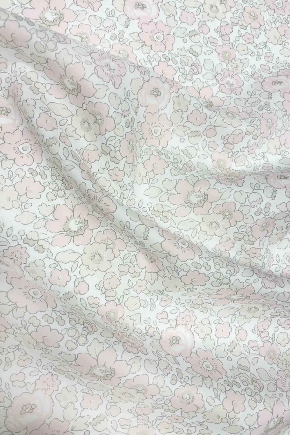 Gathered Edge Pillowcase Made With Liberty Fabric BETSY LACE Coco & Wolf