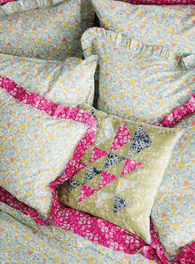  Gathered Edge Pillowcase Made With Liberty Fabric BETSY SAGE Coco & Wolf