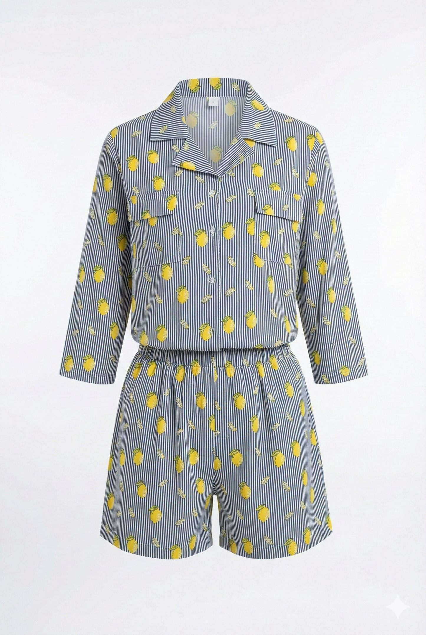 Lazy Lemons Women's Pyjama Short Set Nidra