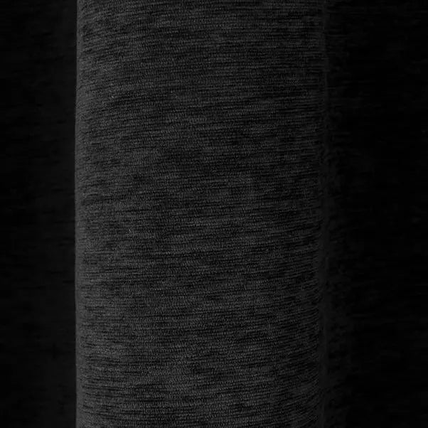 Genoa Chenille Blackout Eyelet Curtains Dunelm