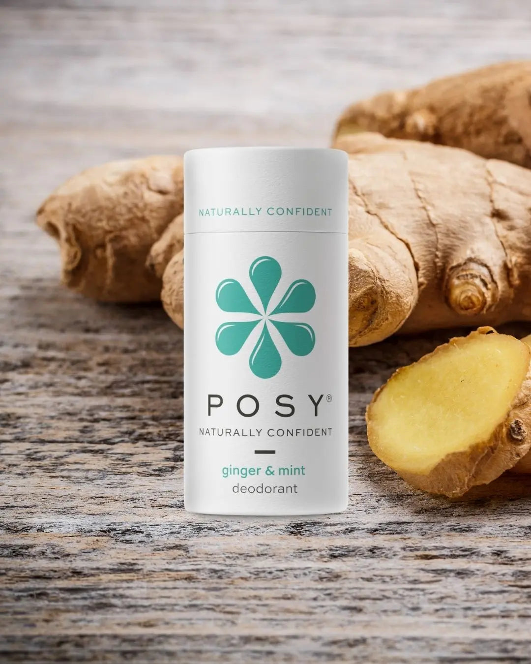 Ginger & Mint Deodorant Posy London Natural Deodorant, Skin & Hair Products