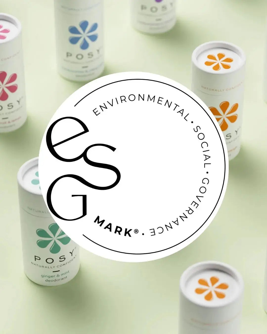 Ginger & Mint Deodorant Posy London Natural Deodorant, Skin & Hair Products