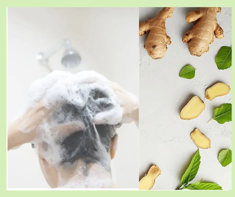 Ginger & Mint Shampoo Bar Posy London Natural Deodorant, Skin & Hair Products