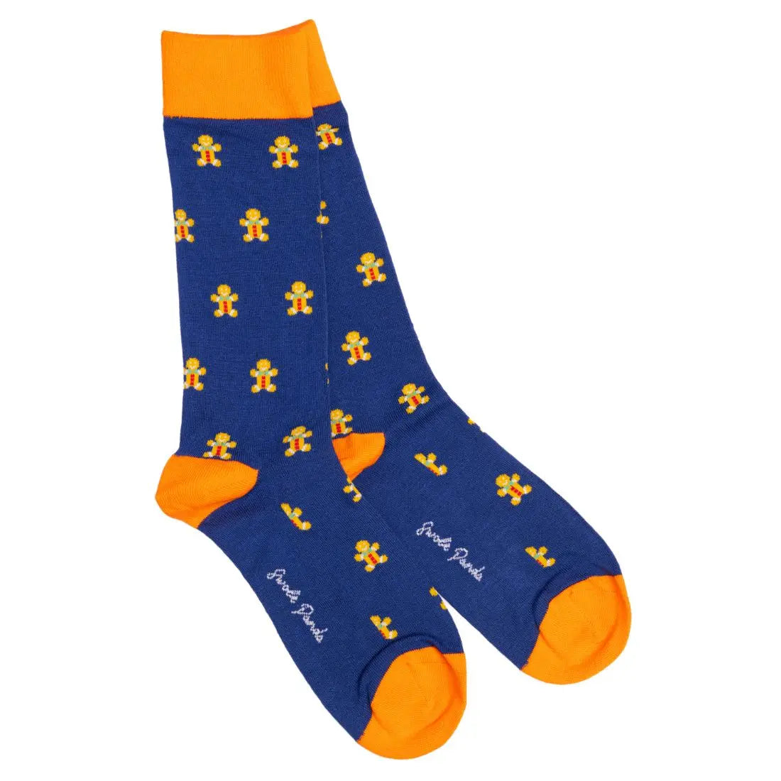 Gingerbread Men Bamboo Socks Swole Panda