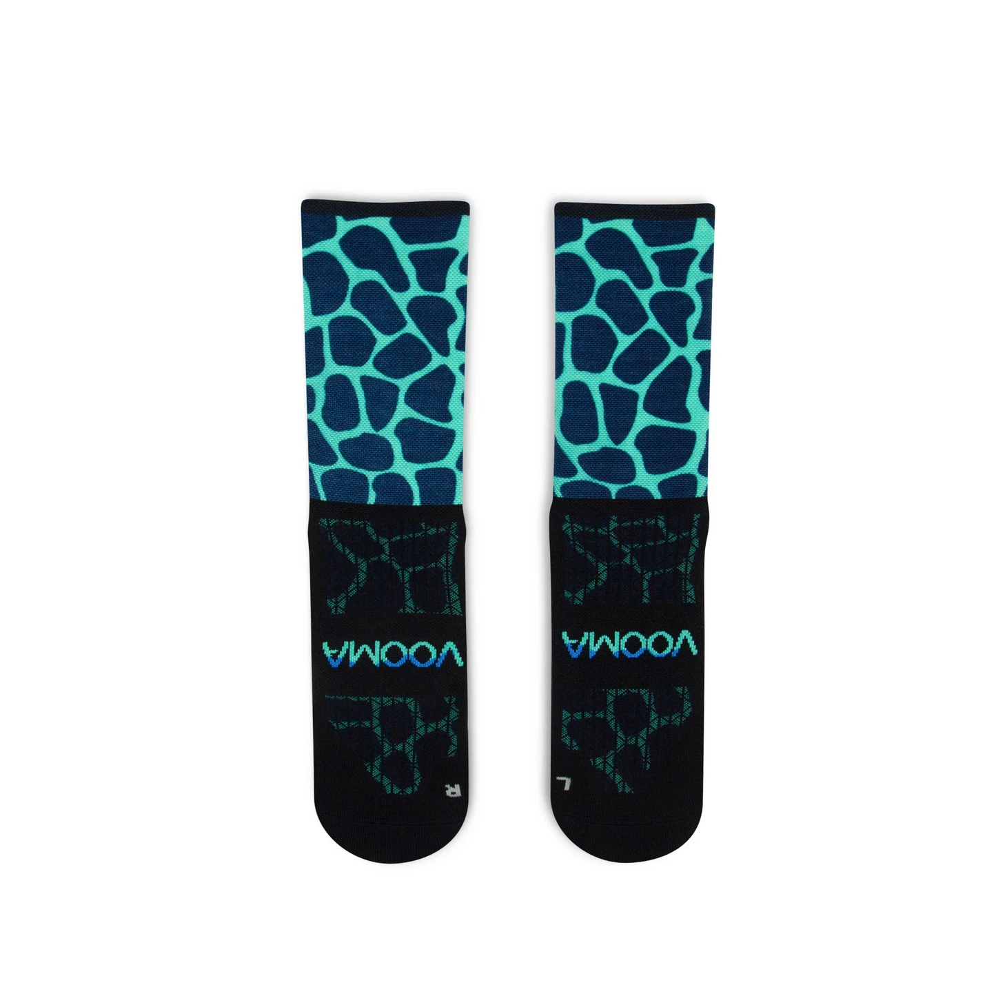 Giraffe Skin Quarter Sock Vooma Socks UK
