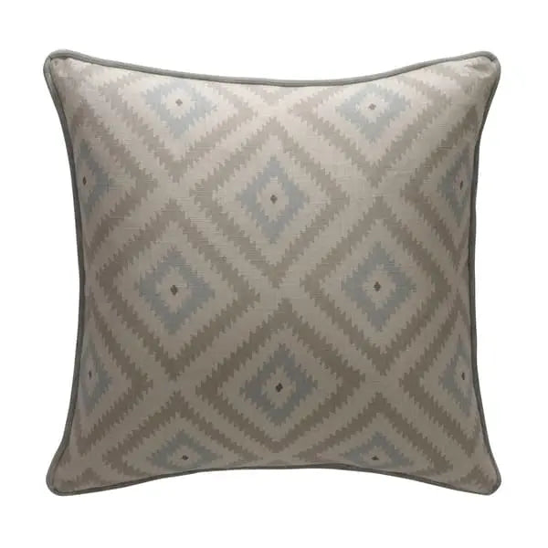 Glacier Powder, Sustainable Feather, Cushion Eco-conscious & Linen Blend & Viscose Blend Geometric & Kilim Andrew Martin