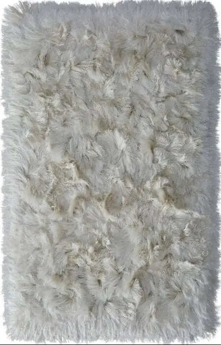 Glamour Shaggy Rug Plain Design The Rugs