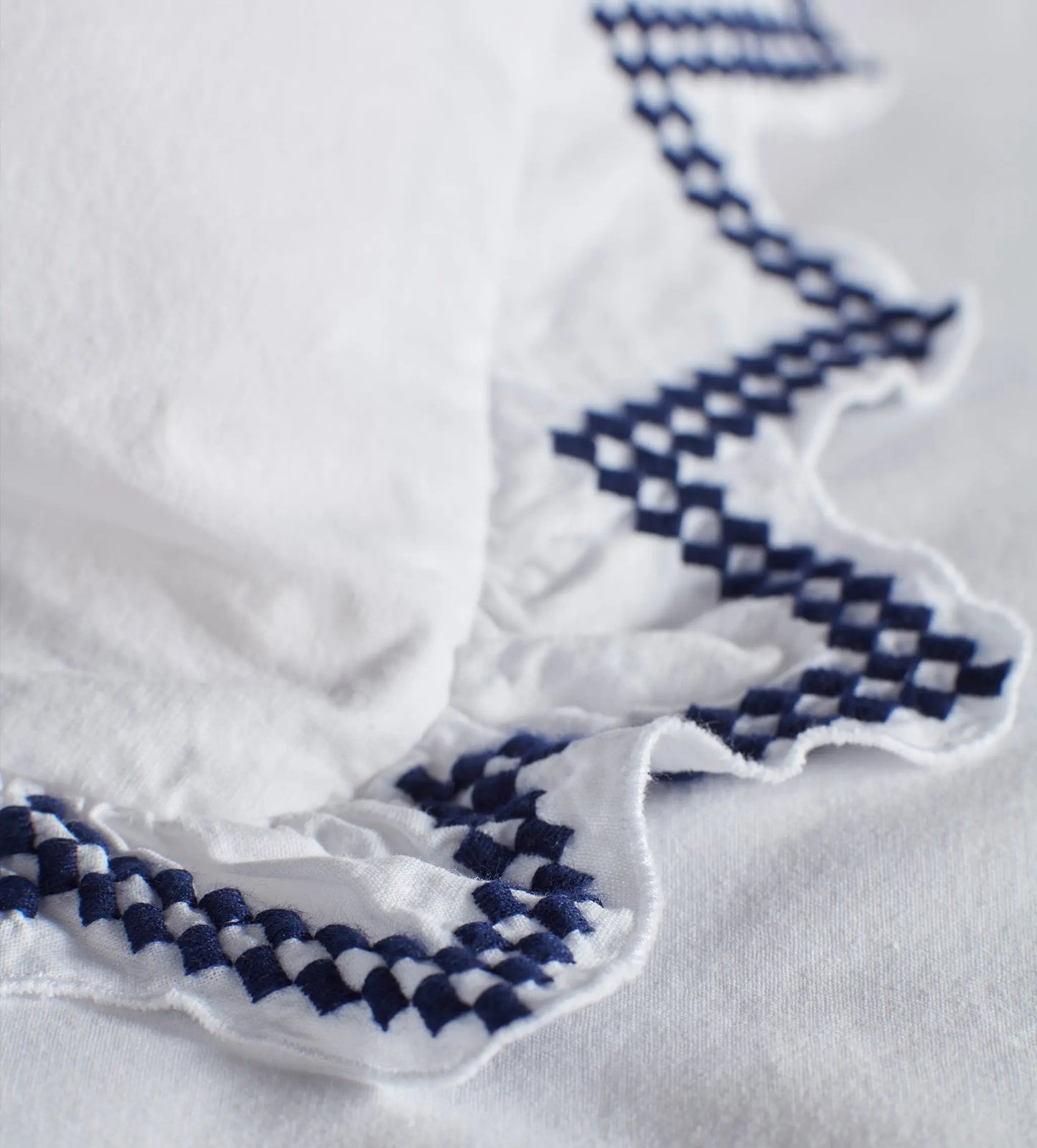 Glassette Freida 100% Cotton Oxford Pillowcase The Secret Linen Store