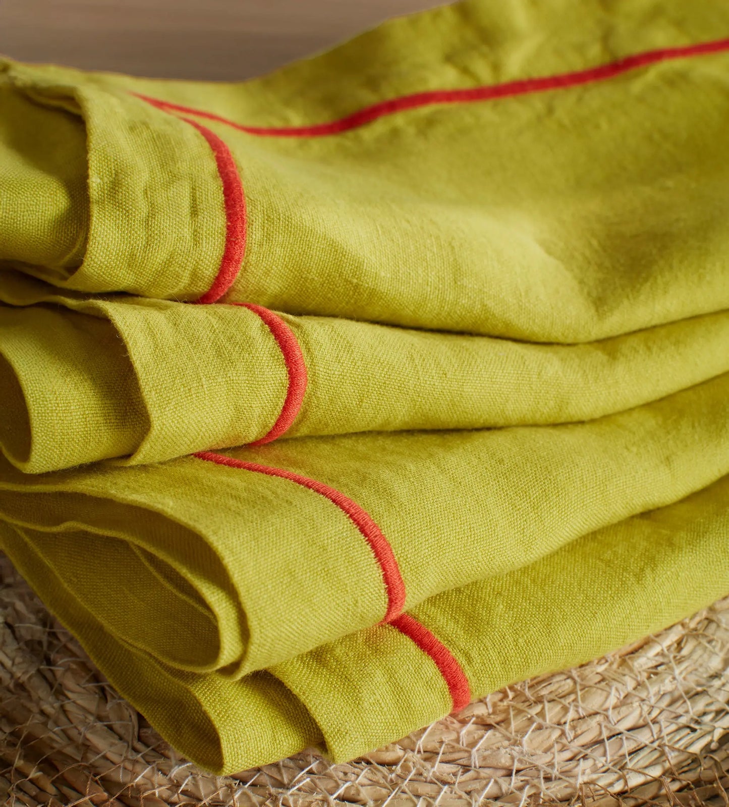Glassette Vine 100% Linen Napkins The Secret Linen Store