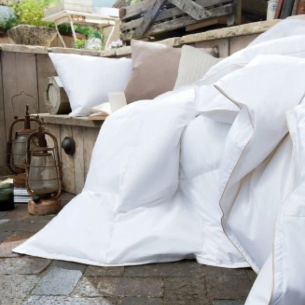Gold Hungarian Goose Down Duvet Winter 13.5 Tog The Fine Bedding Company