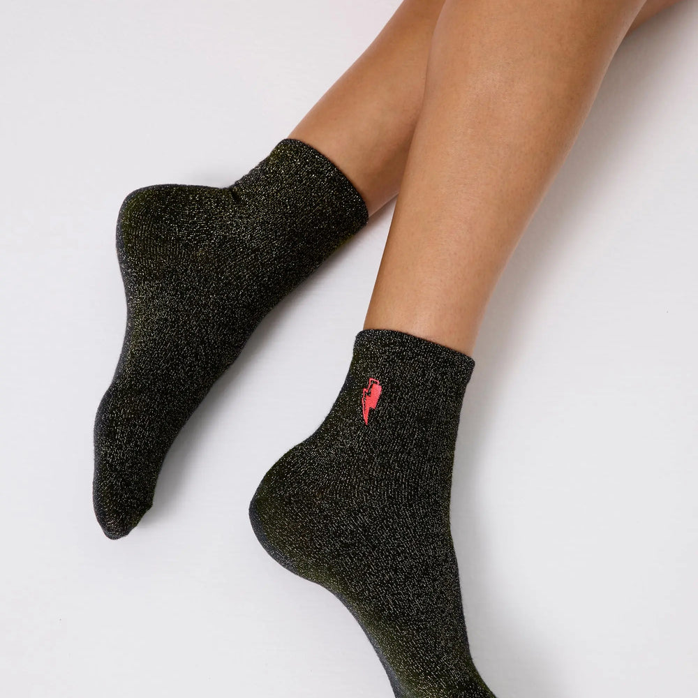 Gold Lurex Socks Scamp & Dude