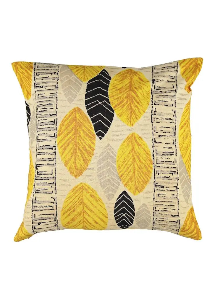 Golden Leaf -  P~S Cushions Print Sisters