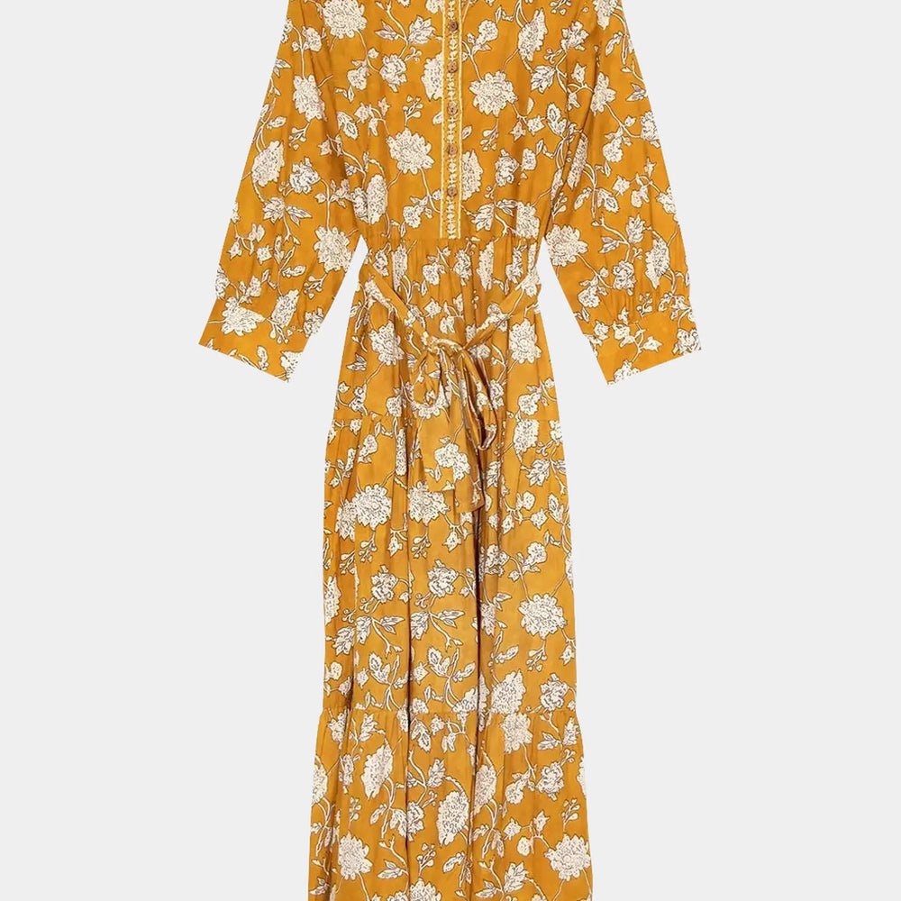 Golden Tulip Cotton Dress inara