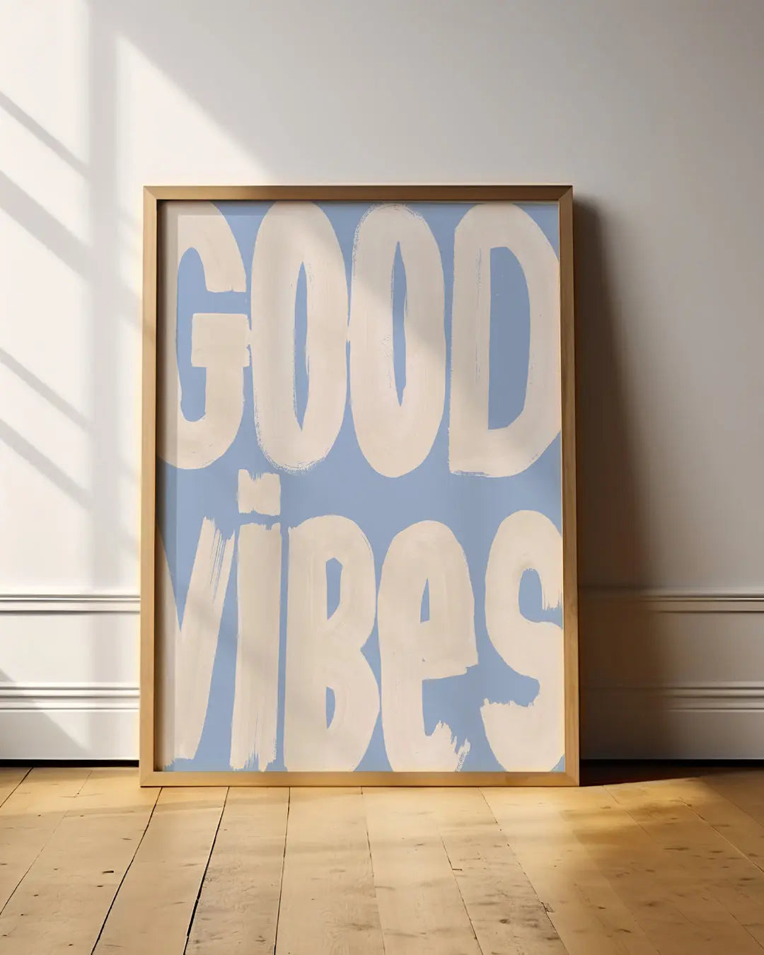 Good Vibes' - Word Art Print Lion & The Pear