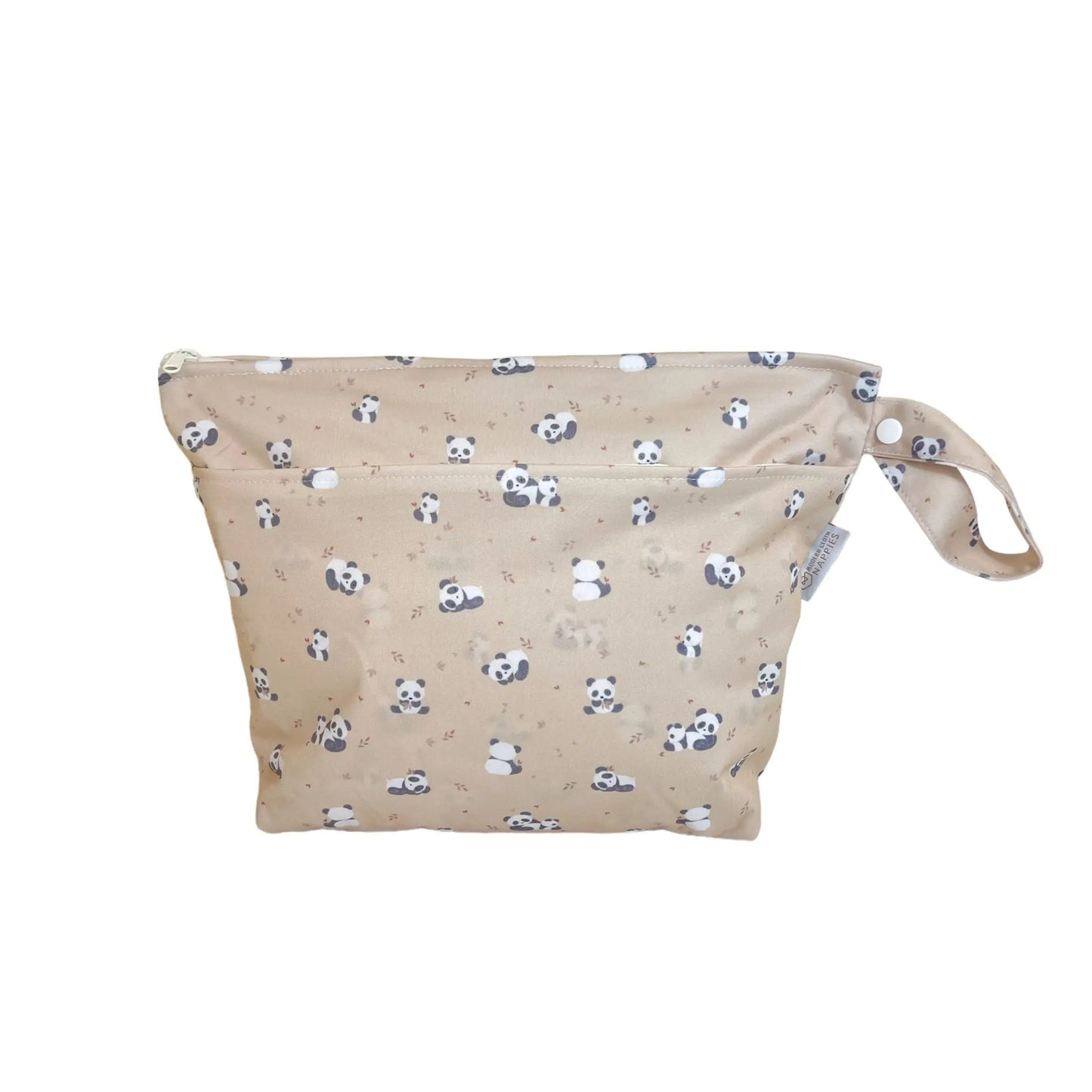 Grab & Go Nappy Wet Bags With Handle - Pandas Modern Cloth Nappies