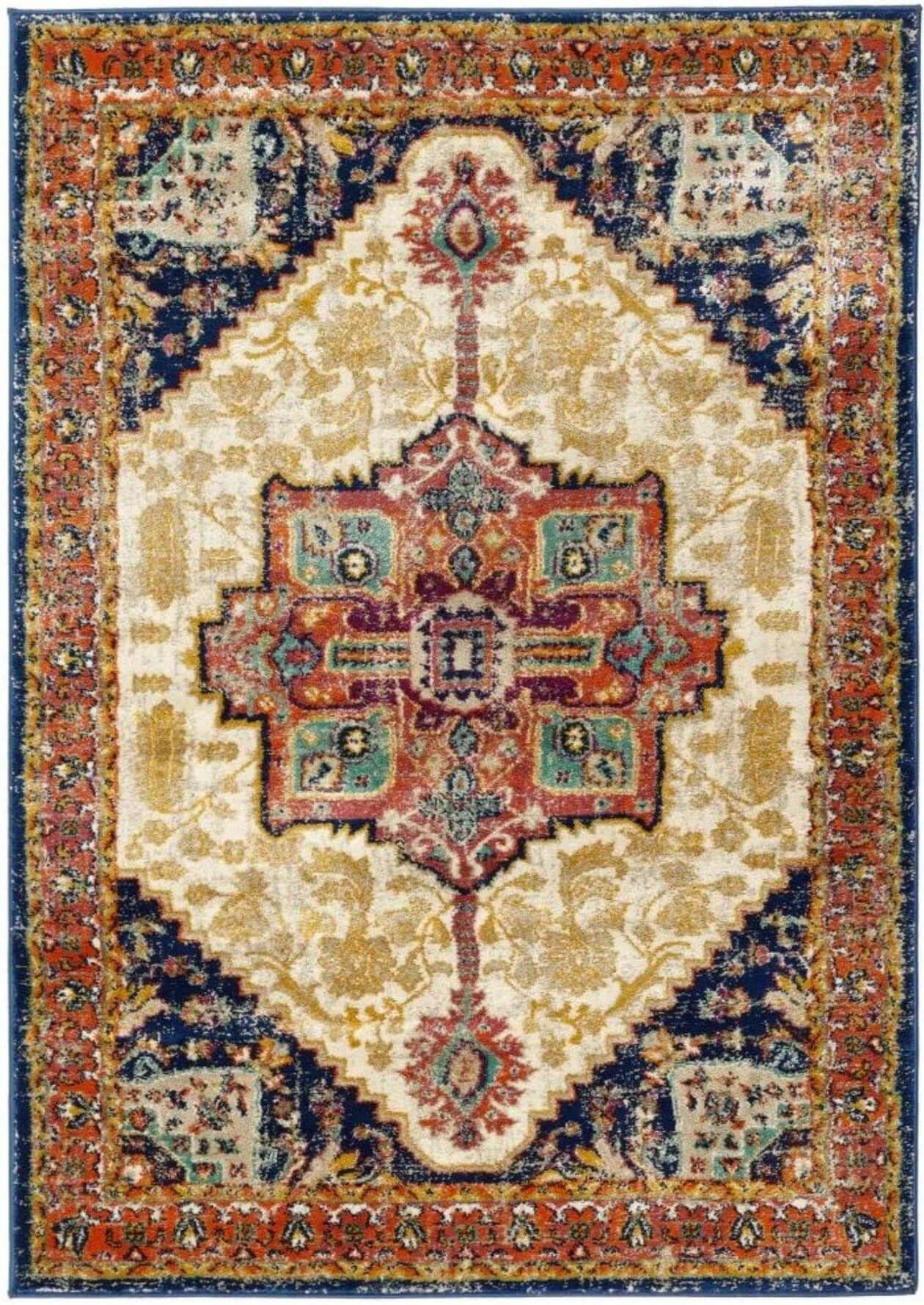 Granada Multicolour Vintage Rug | Amber The Rugs