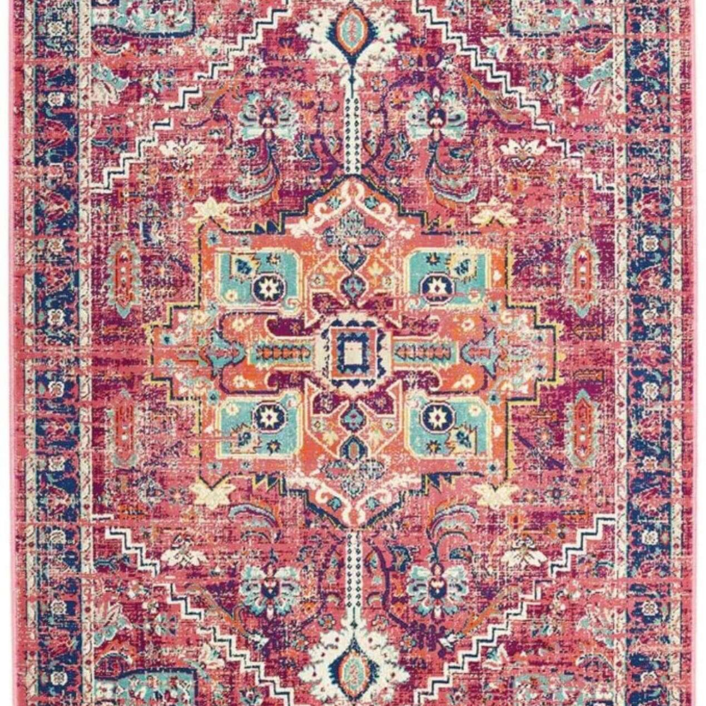 Granada Multicolour Vintage Rug | Ruby The Rugs