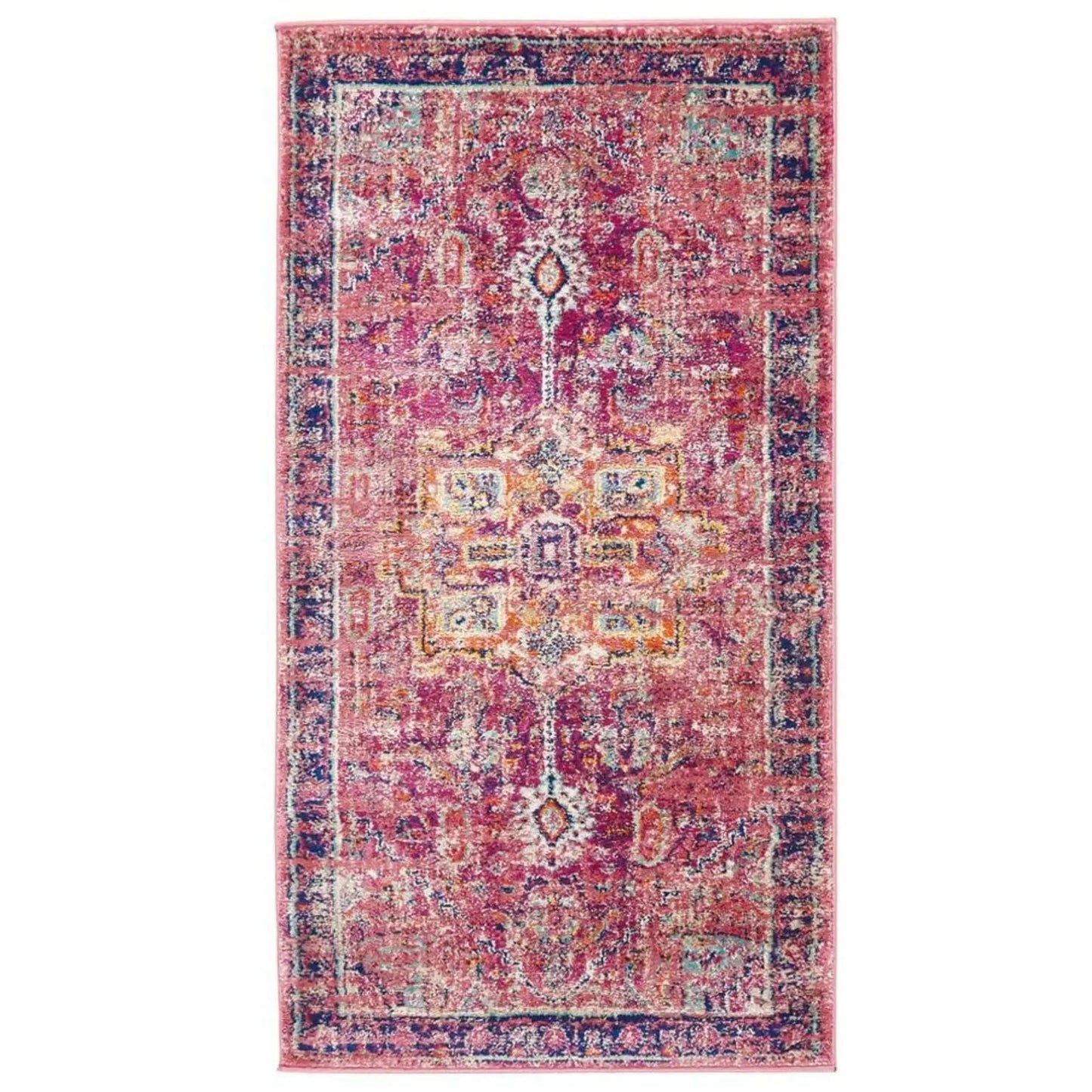 Granada Multicolour Vintage Rug | Ruby The Rugs