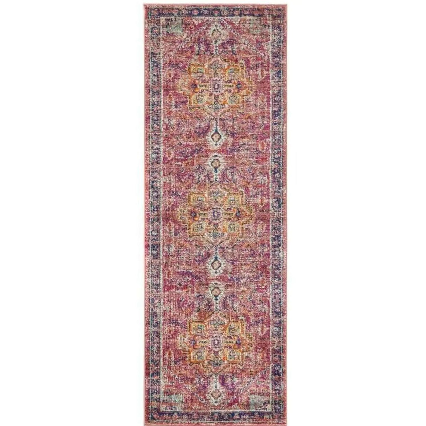 Granada Multicolour Vintage Rug | Ruby The Rugs