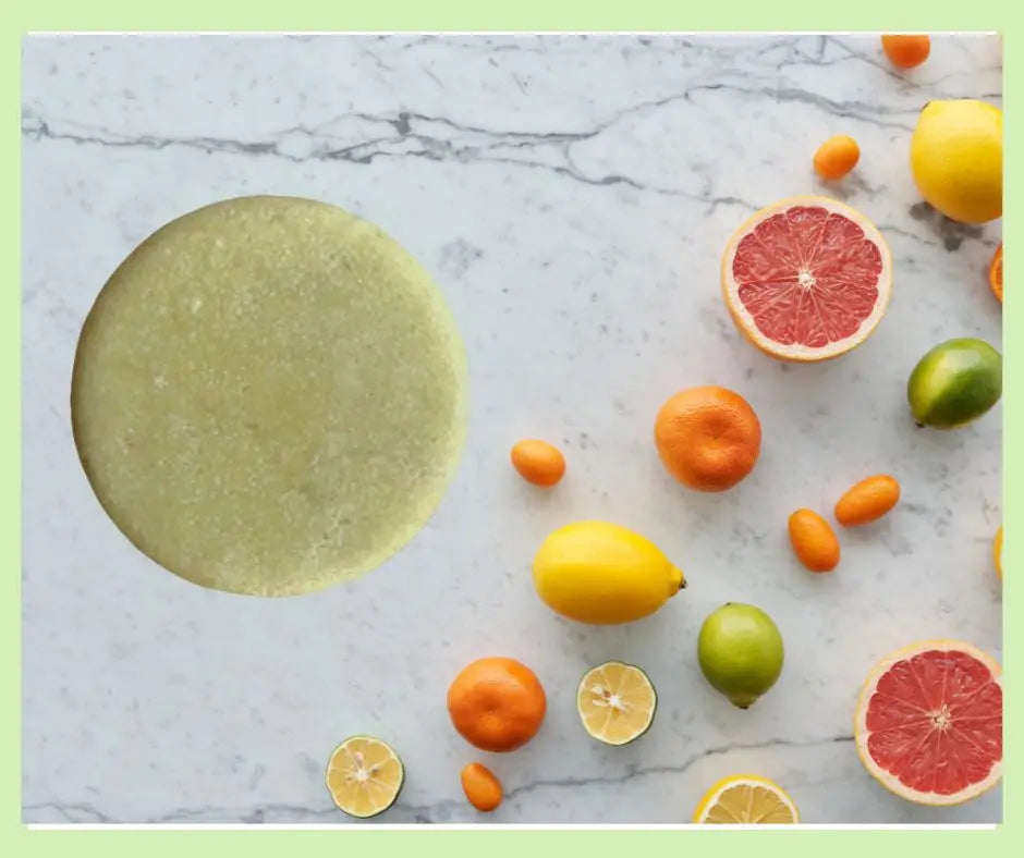 Grapefruit & Lemon Shampoo Bar Posy London Natural Deodorant, Skin & Hair Products