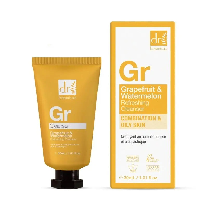 Grapefruit & Watermelon Refreshing Cleanser 30ml Dr Botanicals