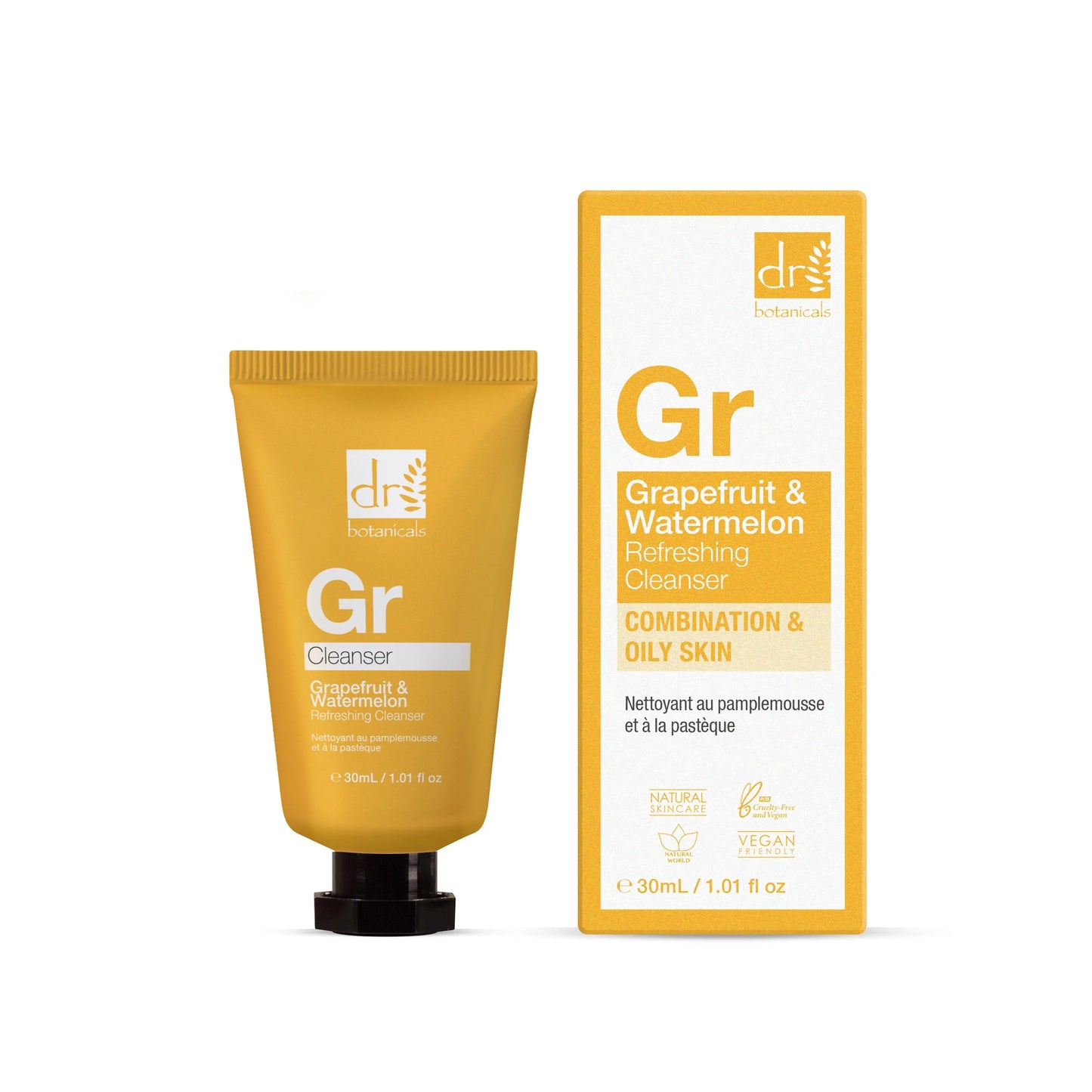 Grapefruit & Watermelon Refreshing Cleanser 30ml Dr Botanicals