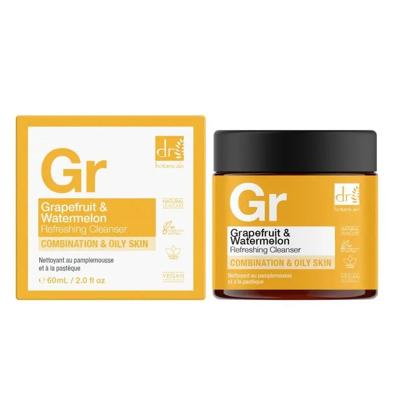 Grapefruit & Watermelon Refreshing Cleanser 60ml Dr Botanicals