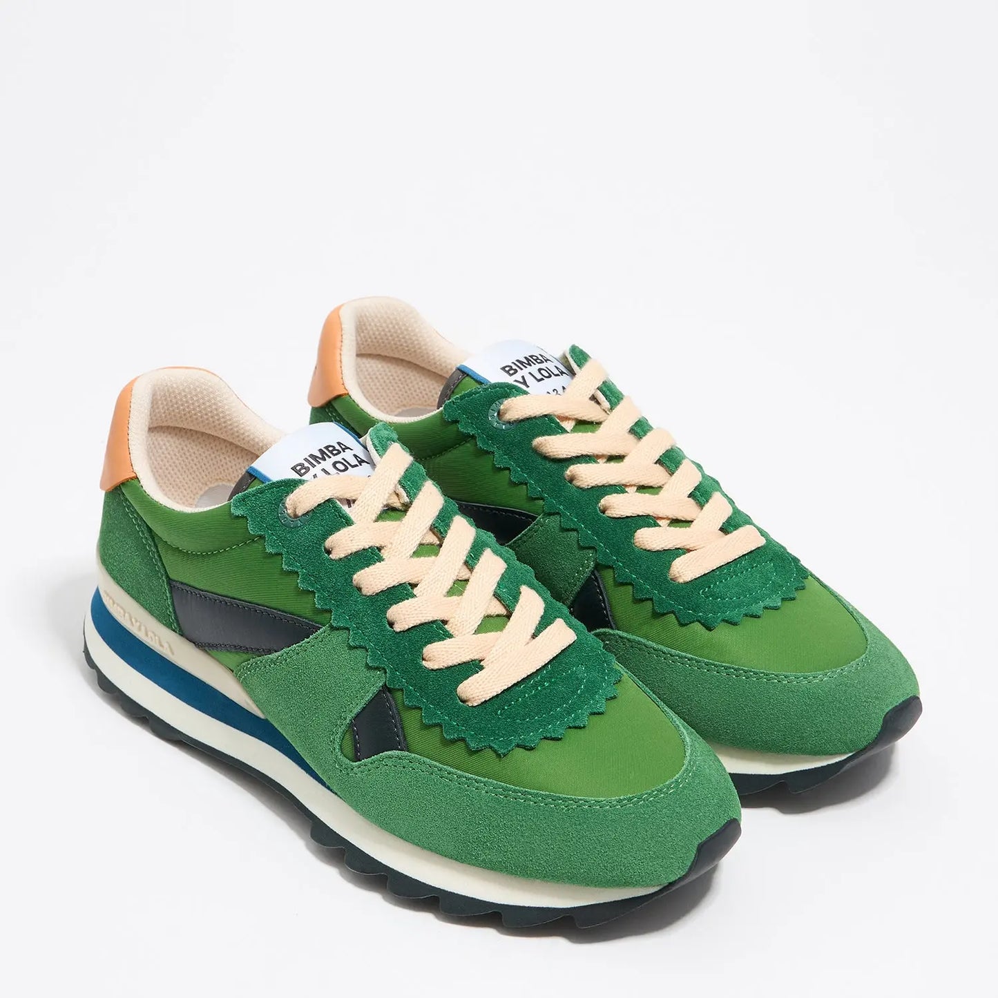 Green 13 19 technical sneaker Bimba y Lola UK