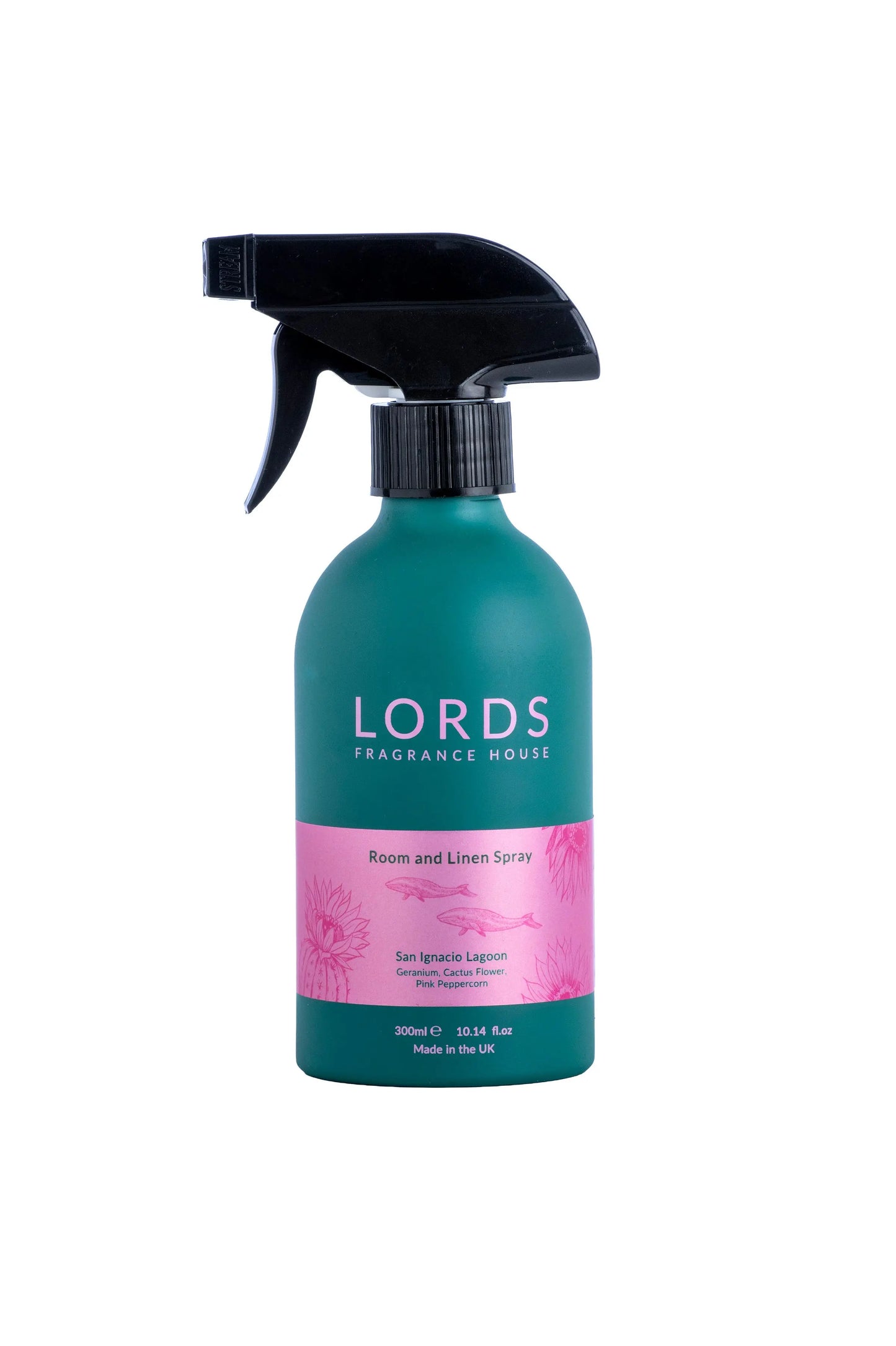 Green Aluminium Room & Linen Spray LORDS Fragrance House