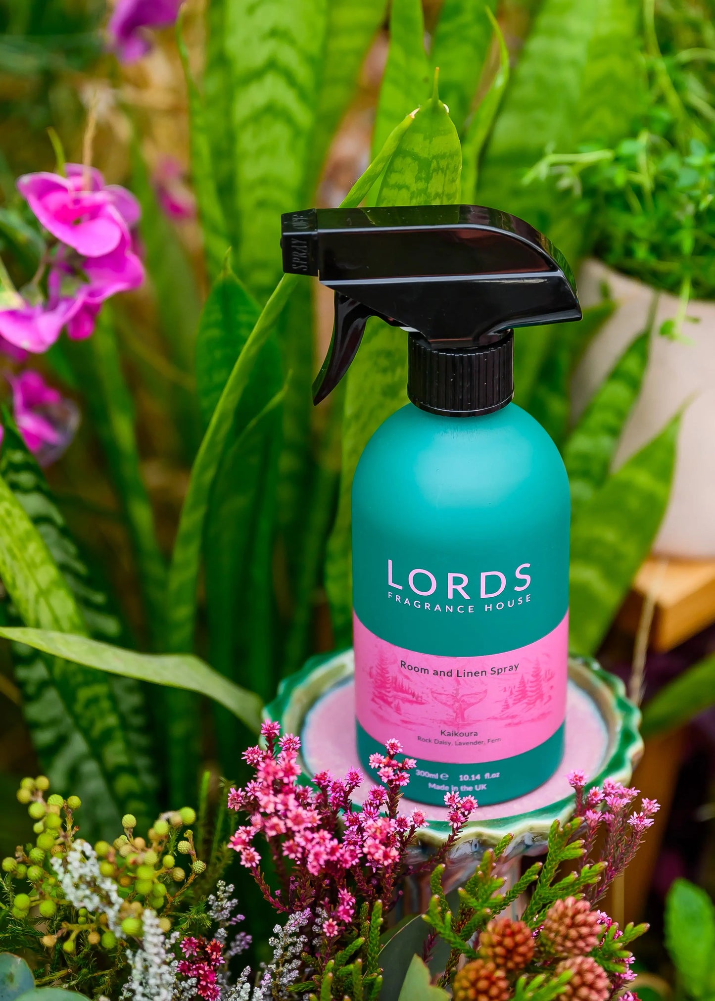 Green Aluminium Room & Linen Spray LORDS Fragrance House