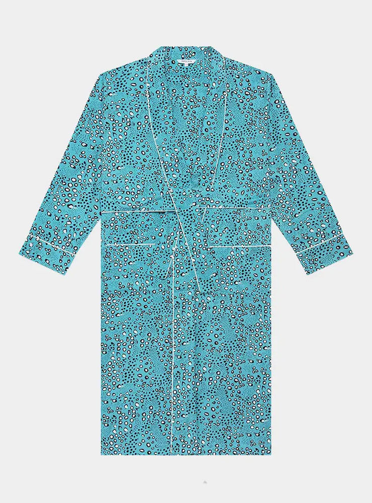 Green Dots Organic Cotton Robe Myza