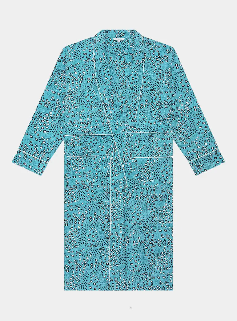Green Dots Organic Cotton Robe Myza
