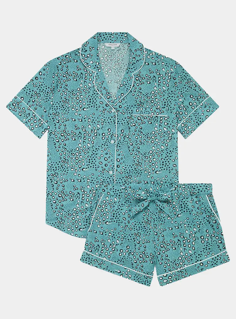 Dots Short Sleeve Organic Cotton Pyjama Short Set