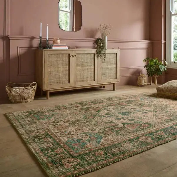 Dua Jute Traditional Rug Dunelm