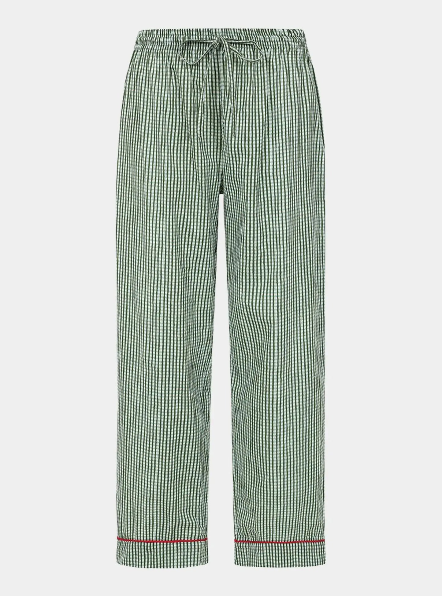 Green Gingham Trousers Madder & More