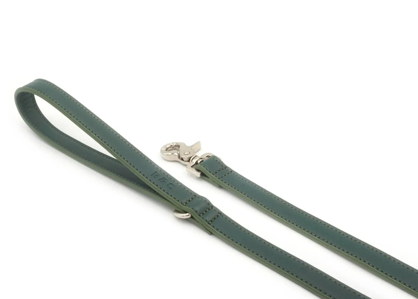 Green Leather Dog Lead Ralph & Co