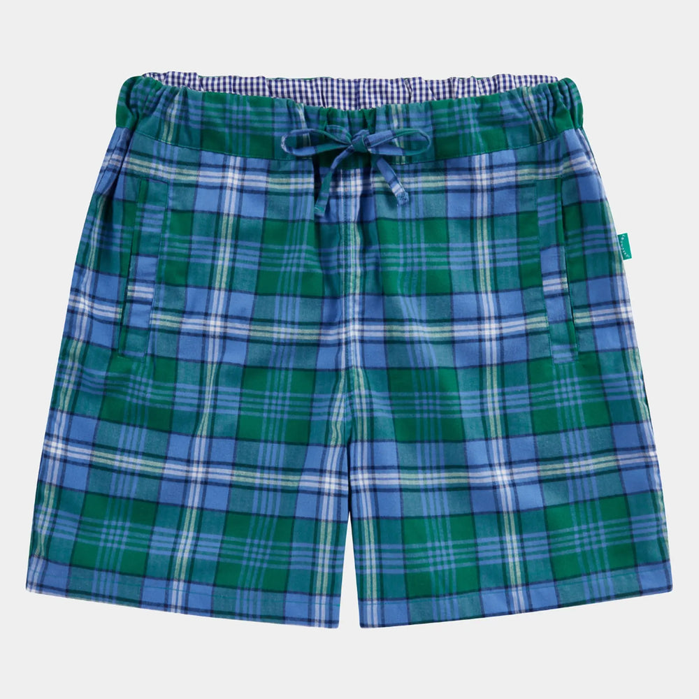 Green Sea Turtle long Unisex Pyjama Shorts Loungers Clothing Ltd