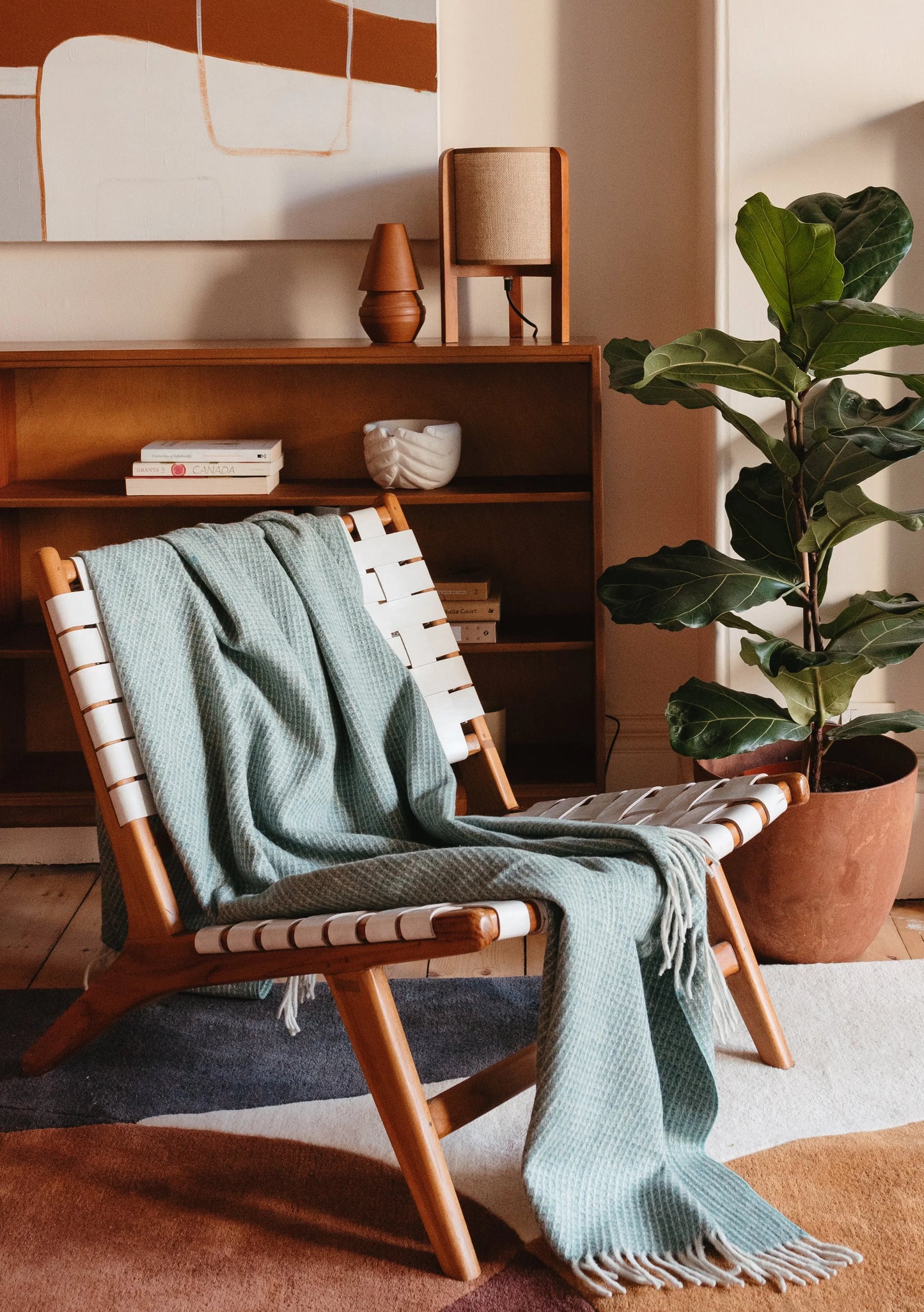 Green Wool Blanket TartanBlanketCo