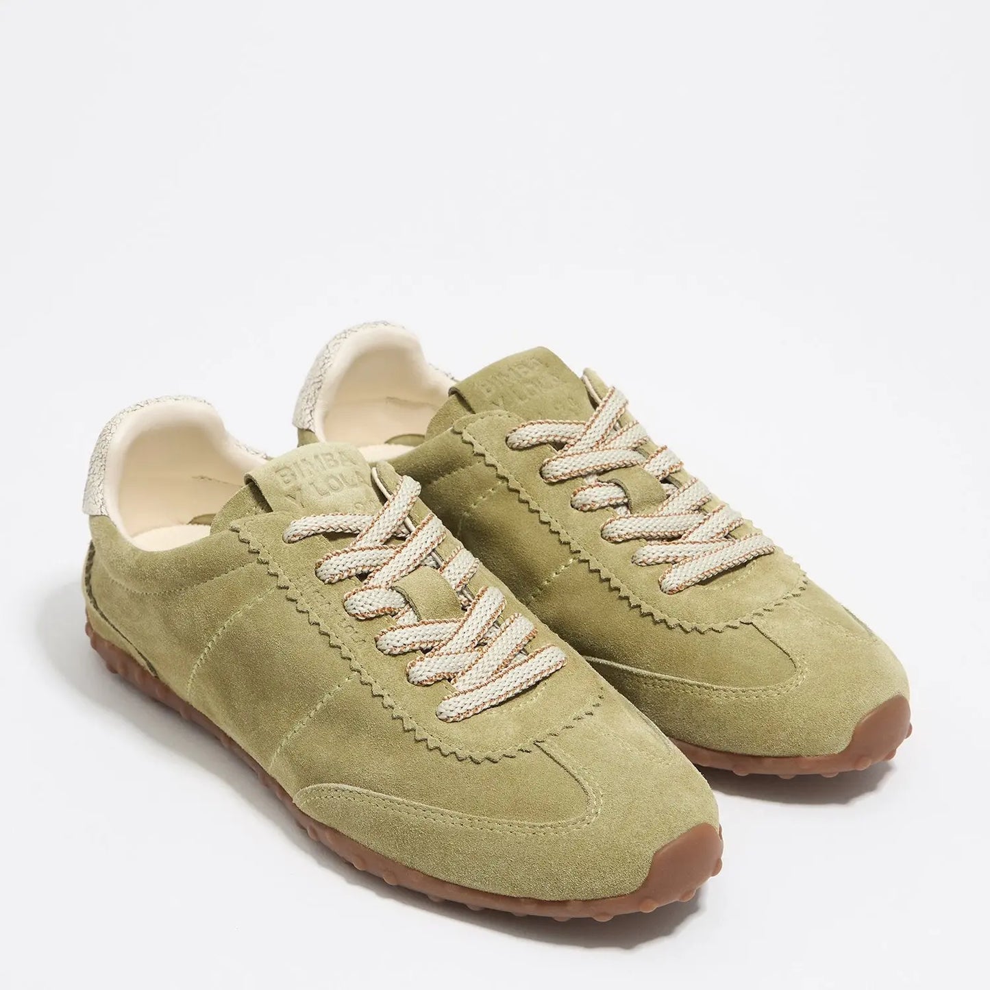 Green split leather 13 29 sneaker Bimba y Lola UK