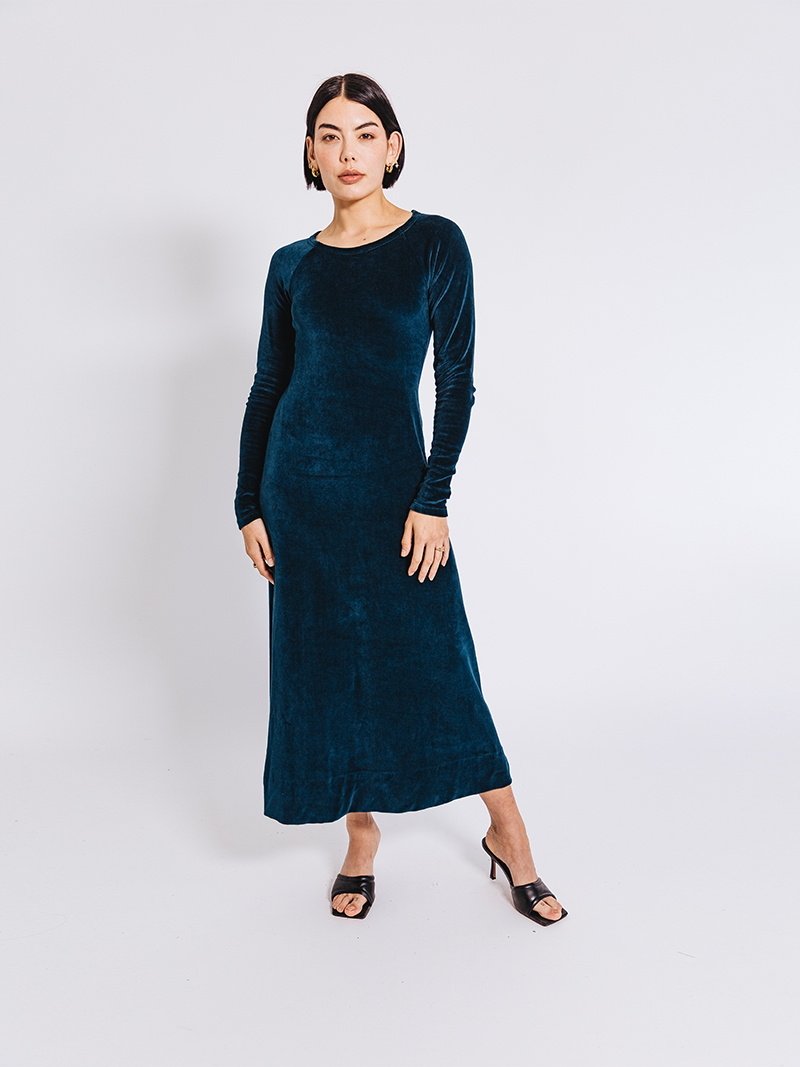 Organic Velour Dress Planet Loving Company