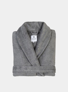  Grey Classic Cotton Bathrobe Torres Novas