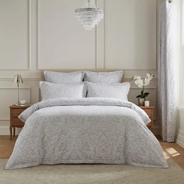 Grey Dorma Winchester Bedspread Dunelm