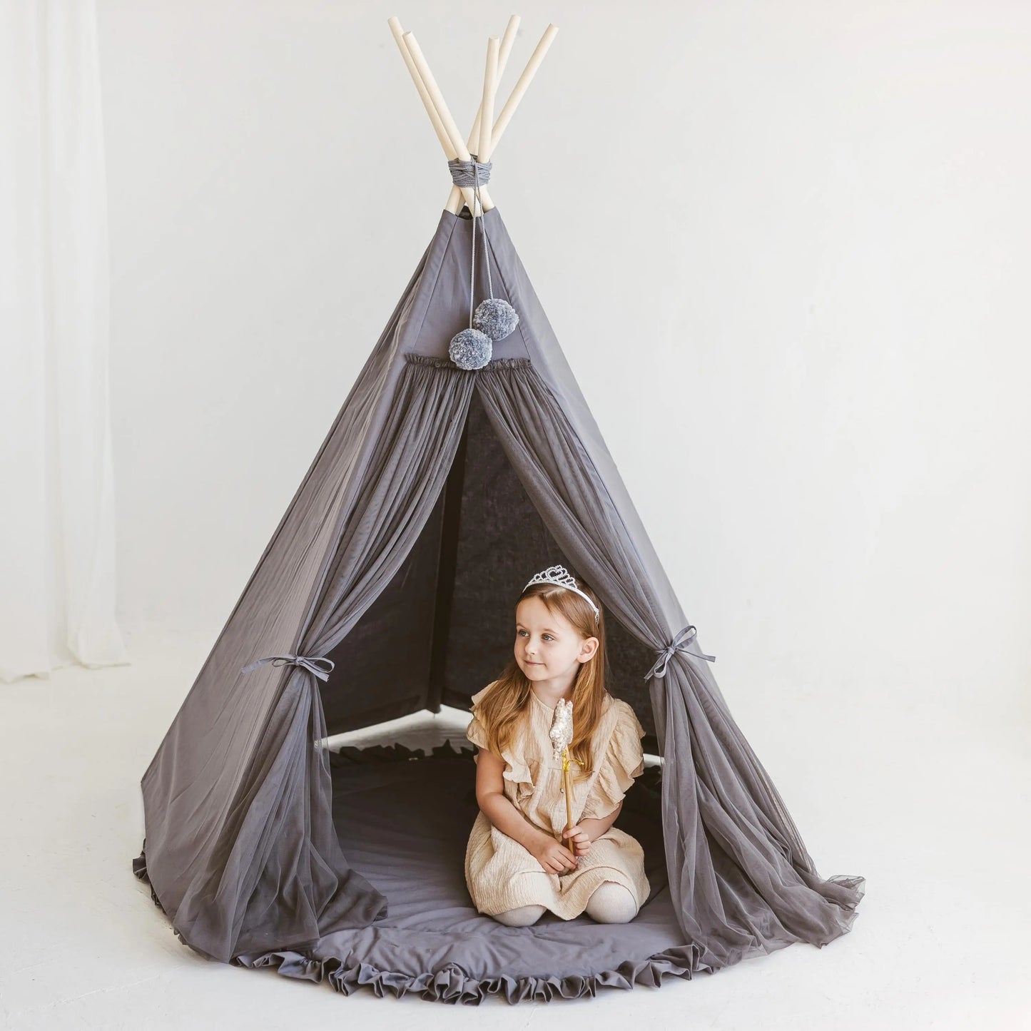 Grey Fairy Kids Play Tent MINICAMP