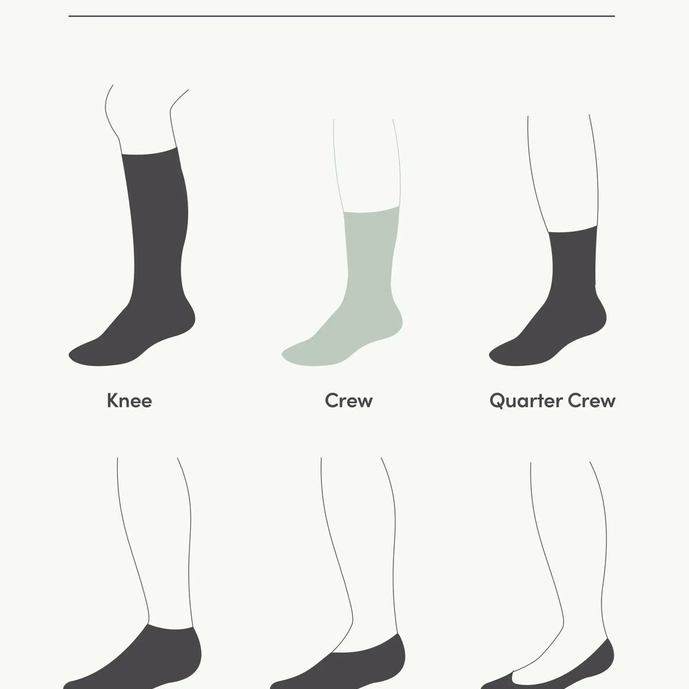 Black Marl Chunky Organic Cotton Bed Socks Boody