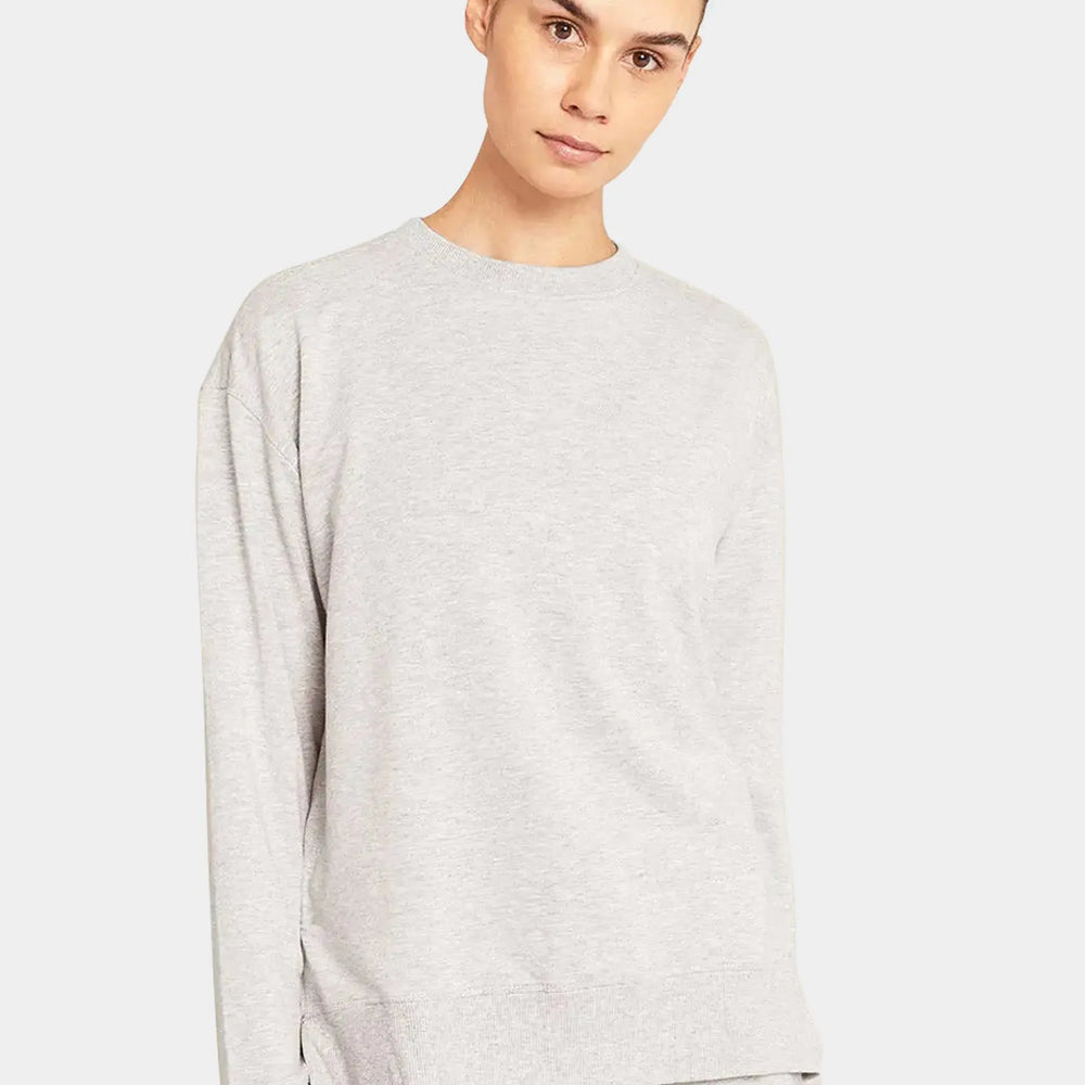 Grey Marl Women's Bamboo Lightweight Pullover Boody