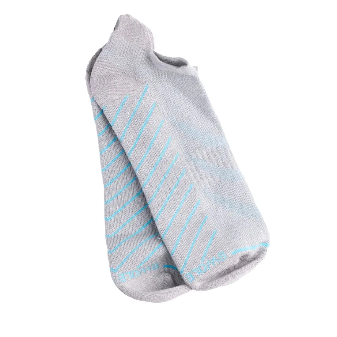 Grey Performance Trainer Socks Swole Panda