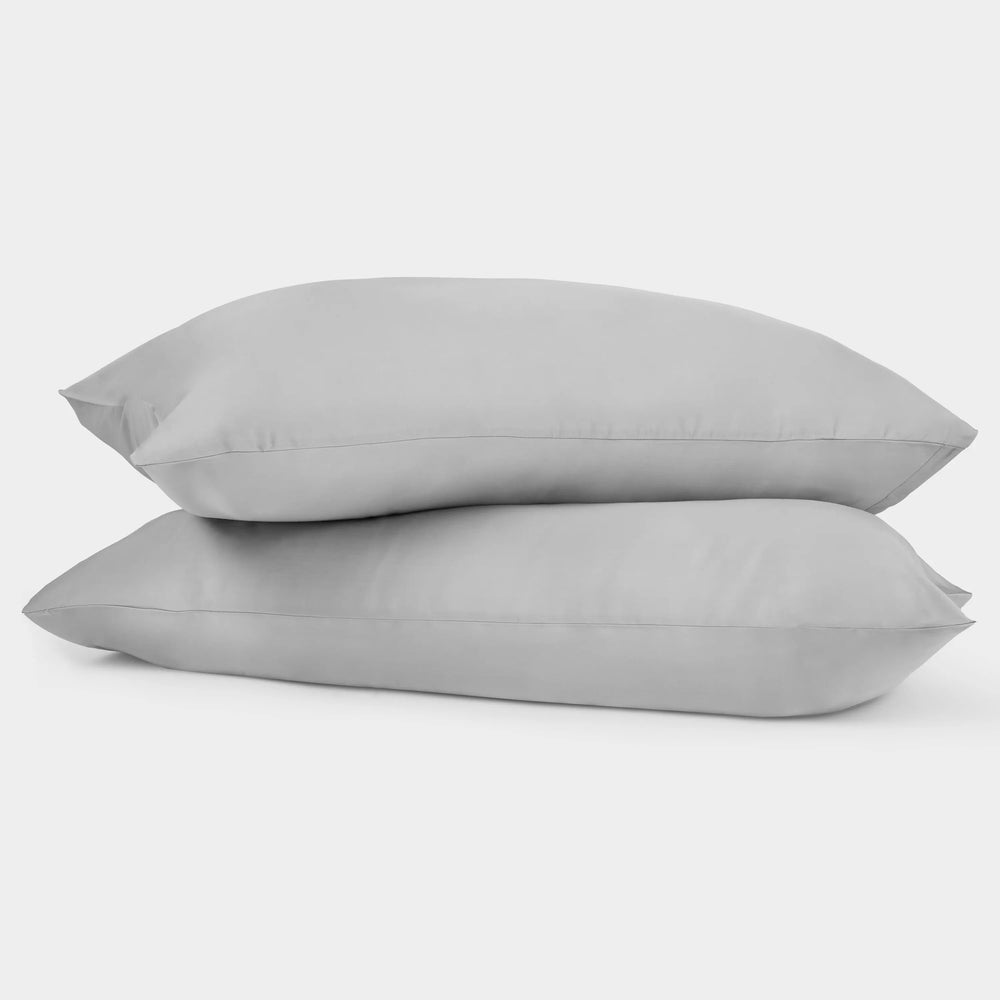 Grey Sleepyhead Silk Pillow Set Ethical Bedding™