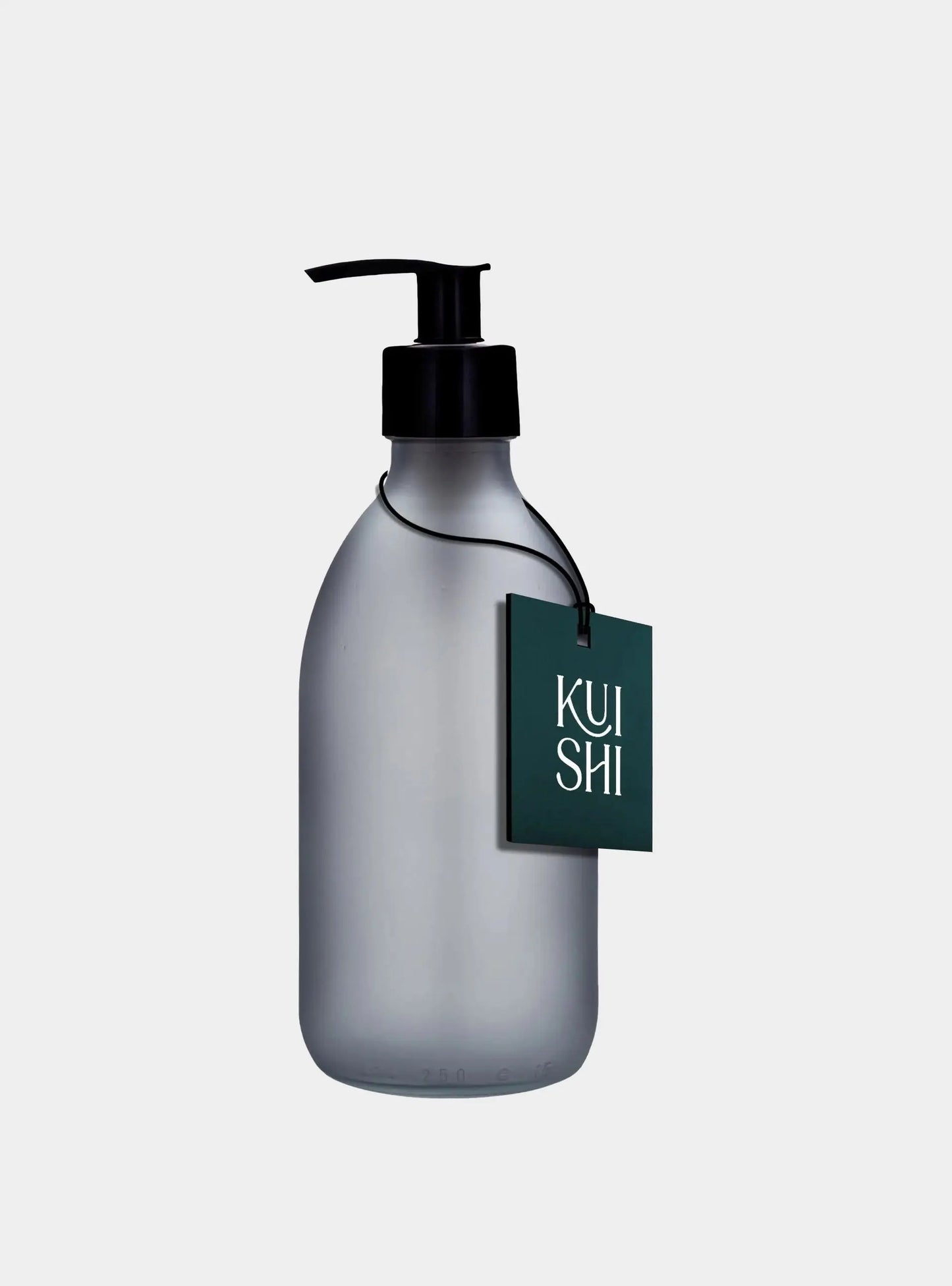 Grey Soap Dispenser Stainless Steel Pump Kuishi